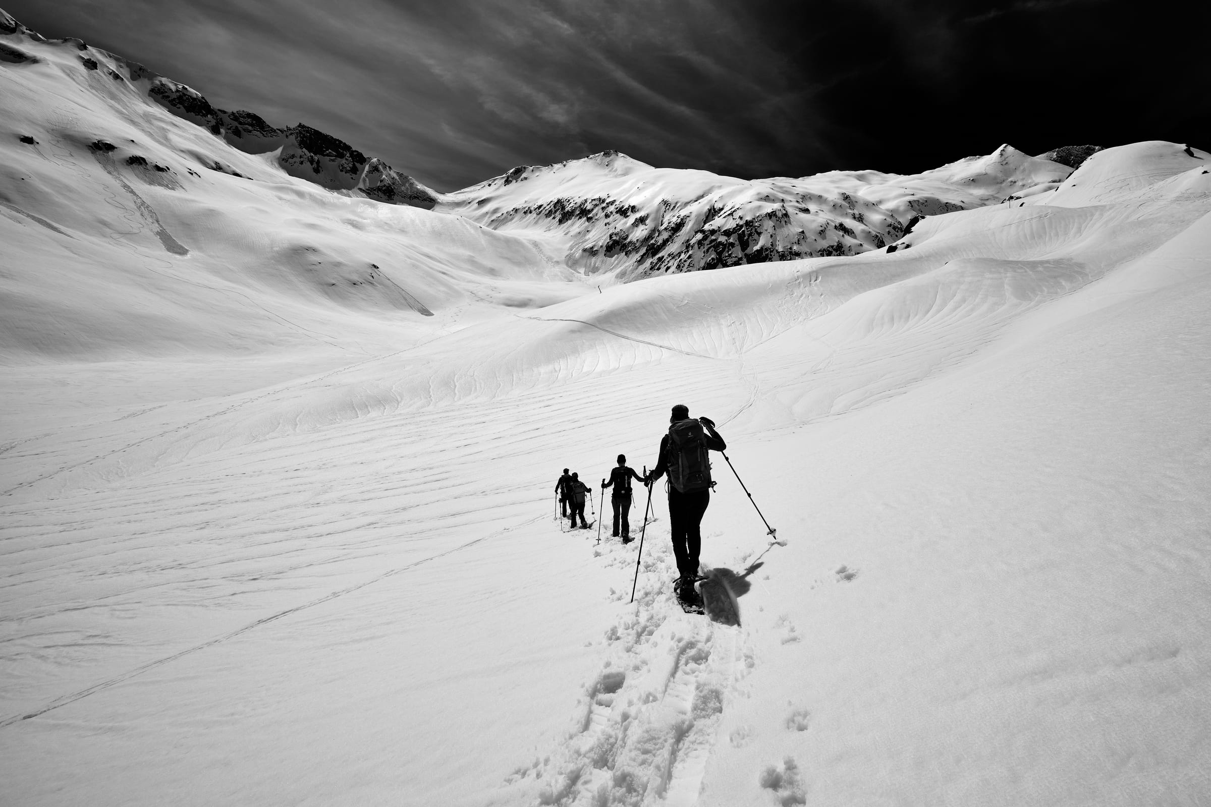 Adventure — Snowshoes team